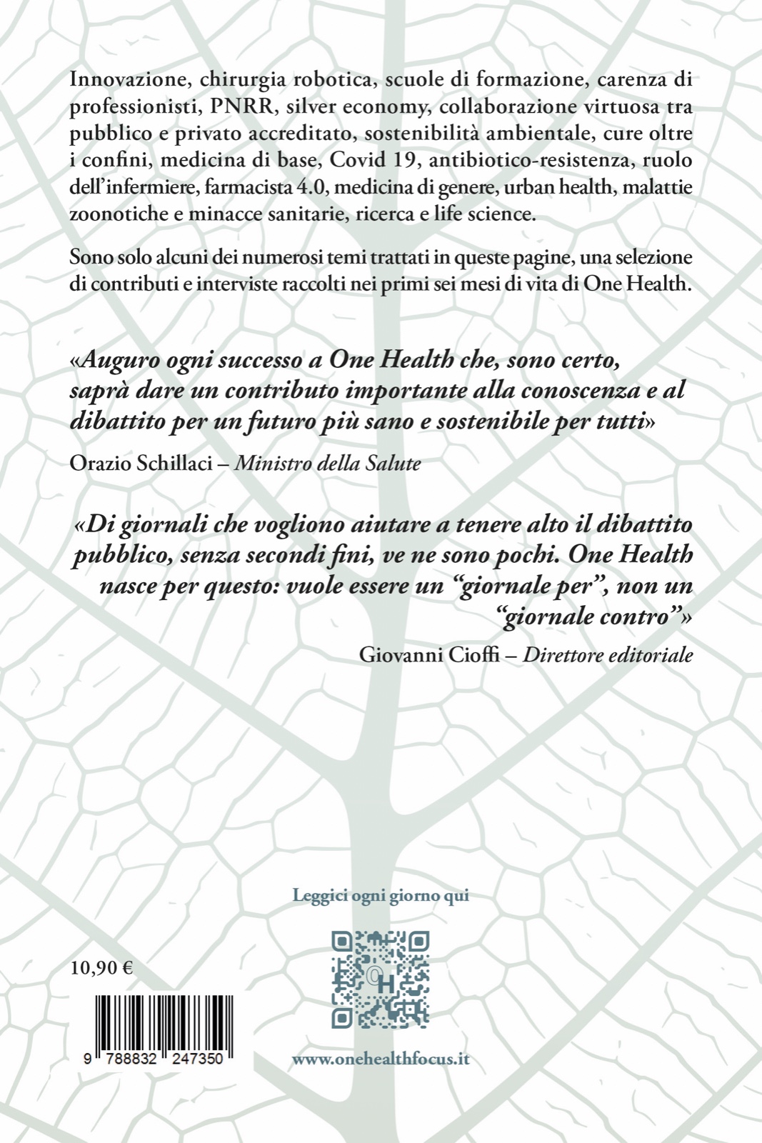 Copertina libro One Health